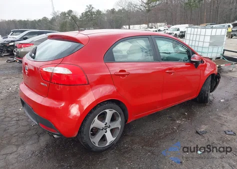 2012 Kia Rio5 Sx from USA, damaged, VIN KNADN5A39C6016172